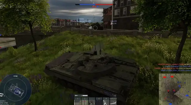 War Thunder Cheats guide: features list War Thunder tank on a hillside — cheat features checklist guide cover image